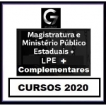 G7 Jurídico - SUPER COMBO Magistratura Estadual e MP + Legislação Penal Especial + Complementares (G7 2020)